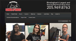 Desktop Screenshot of birminghamschoolofmusic.com